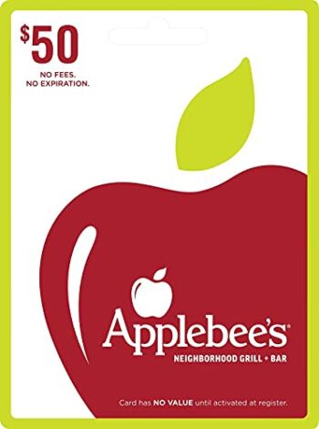 Applebee’s Gift Card $50 | The Storepaperoomates Retail Market - Fast Affordable Shopping
