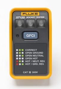 Fluke ST120 GFCI Socket Tester Without Beeper