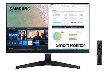 SAMSUNG M5 Series 24-Inch FHD 1080p Smart Monitor & Streaming TV (Tuner-Free), Netflix, HBO, Prime Video, & More, Apple Airplay, Built-in Speakers, Remote Included (LS24AM506NNXZA) | The Storepaperoomates Retail Market - Fast Affordable Shopping