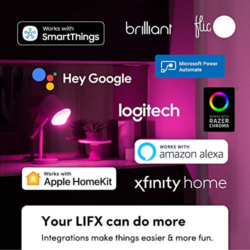 LIFX Color, A19 800 lumens, Wi-Fi Smart LED Light Bulb, Billions of Colors and Whites, No Bridge Required, Compatible with Alexa, Hey Google, HomeKit and Siri (2 Pack) | The Storepaperoomates Retail Market - Fast Affordable Shopping
