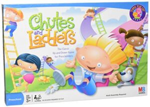 Chutes and Ladders Board Game for 2 to 4 Players Kids Ages 3 and Up (Amazon Exclusive)