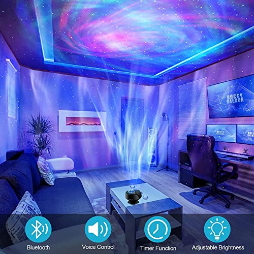 The Largest Coverage Area Galaxy Lights Projector 2.0, FLITI Star Projector, with Changing Nebula and Galaxy Shapes Galaxy Night Light | The Storepaperoomates Retail Market - Fast Affordable Shopping