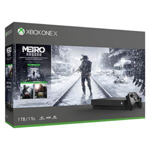 Xbox One X 1TB Console – Metro Exodus Bundle (Discontinued)