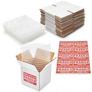 HomeBuddy 4x4x4 Shipping Boxes – Candle Packaging – Pack of 25 Small Shipping Boxes for Small Business, Mailing Boxes for Small Gifts, Candle 4×4 Shipping boxes, Mug boxes for Shipping