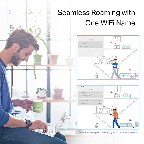TP-Link Deco Whole Home Mesh WiFi Router – Dual Band Gigabit Wireless Router, Supports Beamforming, MU-MIMO, IPv6 and Parental Controls, Up to 2,000 sq. ft. Coverage(Deco M4 1-Pack) | The Storepaperoomates Retail Market - Fast Affordable Shopping