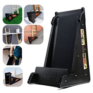 Ladder Leveler, Stair Ladder with Storage, Ladder Leveling Tool,Ladder Jacks,Easy to Use,Durable&Stable Platform for All Surfaces,Ladder Stabilizer for Uneven Ground