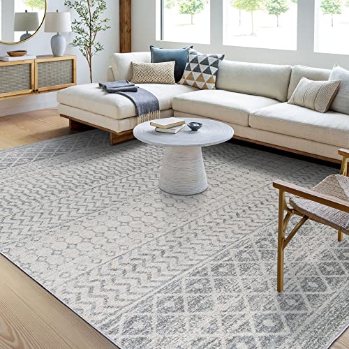 Artistic Weavers Chester Boho Moroccan Area Rug,6’7″ x 9′,Grey | The Storepaperoomates Retail Market - Fast Affordable Shopping