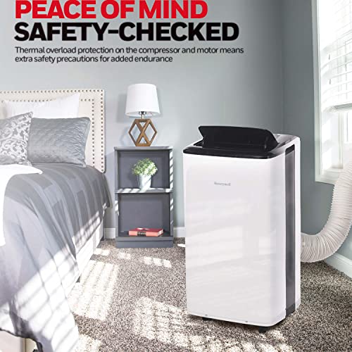 Honeywell Smart WiFi Portable Air Conditioner & Dehumidifier with Alexa Voice Control, Cools Rooms Up to 450 Sq. Ft, Includes Drain Pan & Insulation Tape, HF0CESVWK6 | The Storepaperoomates Retail Market - Fast Affordable Shopping