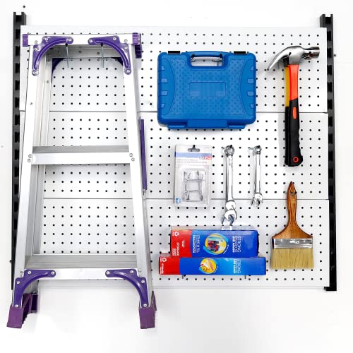 POETISKE Pegboard Hooks Shelving Fit 1/8” and 1/4” Peg Board 6 Inch Long with Rubber Tipped 50PC | The Storepaperoomates Retail Market - Fast Affordable Shopping