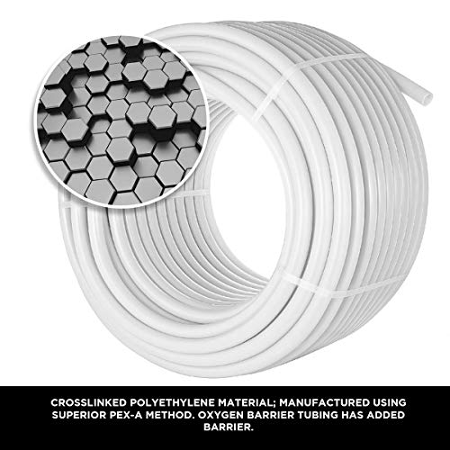 SUPPLY GIANT APW34100 PEX A Tubing for Potable Water Non-Barrier Pipe 3/4 in. x 100 Feet, White | The Storepaperoomates Retail Market - Fast Affordable Shopping