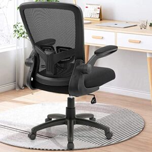 Office Chair Clearance, Ergonomic Desk Chair with Adjustable Height, Lumbar Support, High Back Mesh Computer Chair with Flip up Armrests, Task Chairs for Home Office – 300lb Executive Chair
