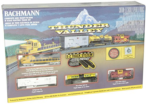 Bachmann Trains – Thunder Valley Ready To Run Electric Train Set – N Scale Multi ,Medium | The Storepaperoomates Retail Market - Fast Affordable Shopping