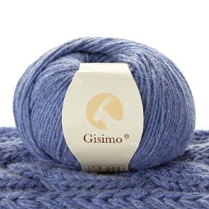 Gisimo 100% Inner Mongolian Cashmere Yarn Luxurious Hand Knitting Yarn Home Necessity for DIY Crafts