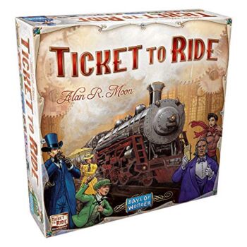 Ticket to Ride Board Game | Family Board Game | Board Game for Adults and Family | Train Game | Ages 8+ | For 2 to 5 players | Average Playtime 30-60 minutes | Made by Days of Wonder | The Storepaperoomates Retail Market - Fast Affordable Shopping