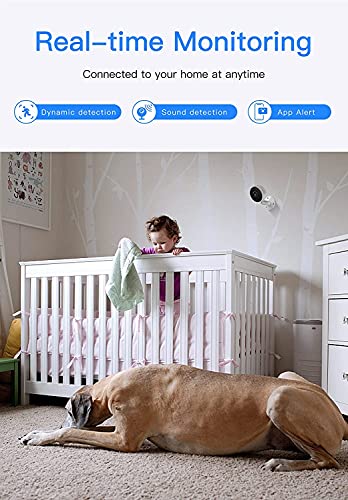 Arenti 1080P HD Indoor Security Camera Baby Monitor, WiFi Nanny Camera with App, Wide Angle Pet Camera, Night Vision, 2-Way Audio, AI Human Motion&Sound Detection, Compatible with Alexa and Google | The Storepaperoomates Retail Market - Fast Affordable Shopping