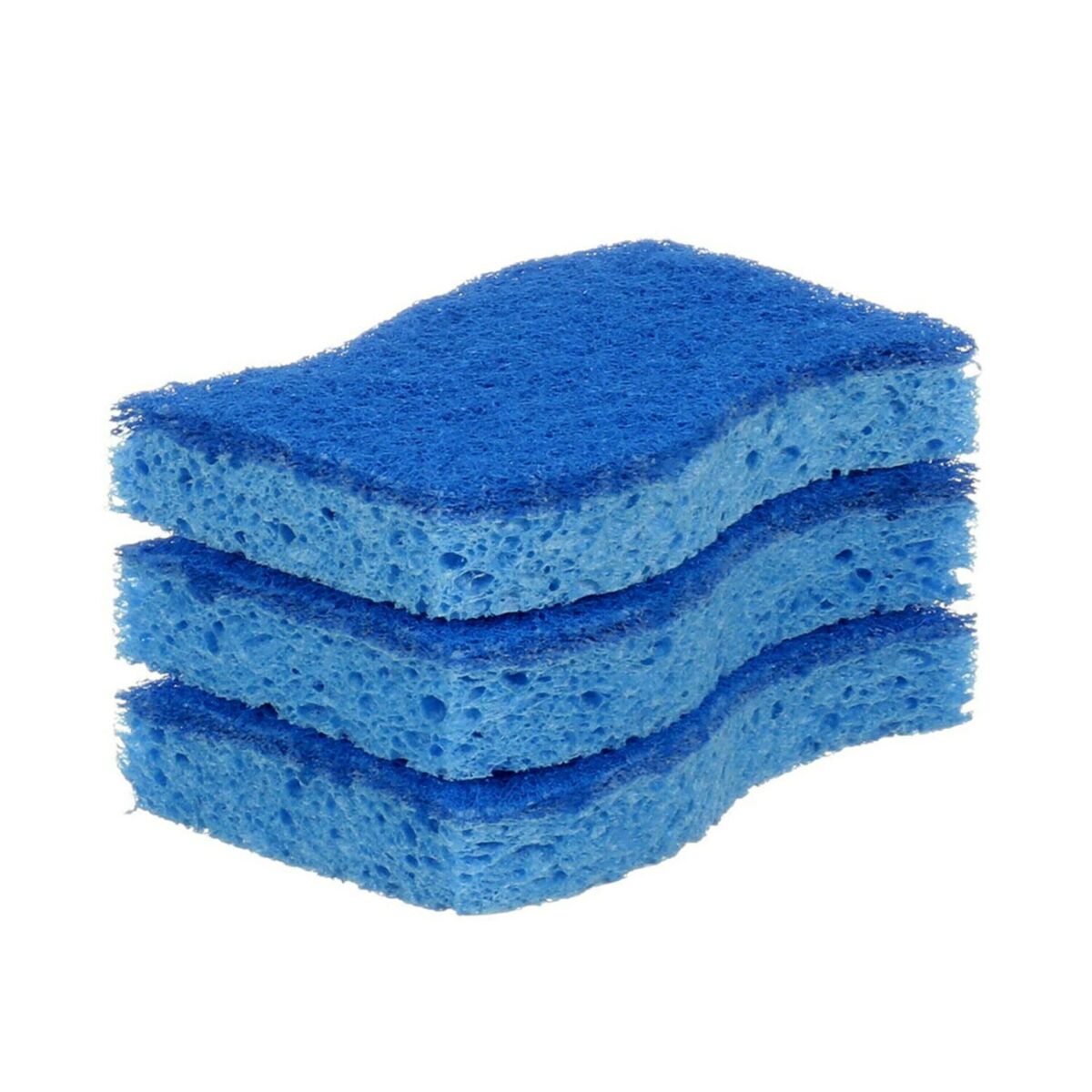 Scotch-Brite Non-Scratch Scrub Sponges, For Washing Dishes and Cleaning Kitchen, 3 Scrub Sponges | The Storepaperoomates Retail Market - Fast Affordable Shopping