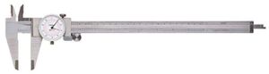 Fowler Inch/Metric Dial Caliper with 0-12″/300mm Range, Silver (520300121)