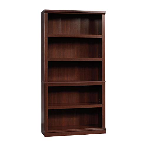 Sauder Select Collection 5-Shelf Bookcase, Select Cherry finish | The Storepaperoomates Retail Market - Fast Affordable Shopping