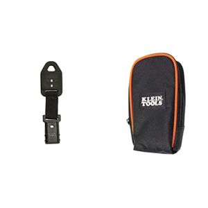 Klein Tools 69417 Rare-Earth Magnetic Hanger, with Strap & 69401 Multimeter Carrying Case