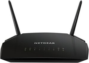 NETGEAR WiFi Router (R6230) – AC1200 Dual Band Wireless Speed (up to 1200 Mbps) | Up to 1200 sq ft Coverage & 20 Devices | 4 x 1G Ethernet and 1 x 2.0 USB ports