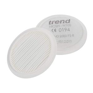 Trend STEALTH/1 Mask Replacement P3 Filters for STEALTH/ML & STEALTH/SM. Pack of 1 Pair