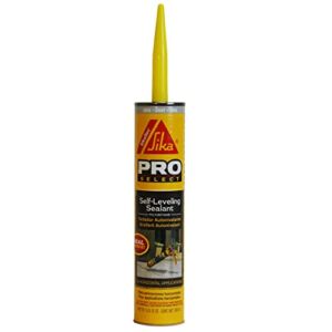 Sikaflex Self Leveling Sealant, Gray, polyurethane with an accelerated curing capacity for sealing horizontal expansion joints in concrete, 10.1 fl. oz Cartridge