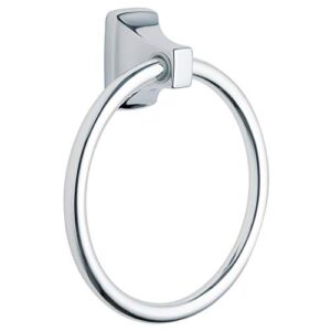 Moen P5860 Donnor Collection 6.25-Inch Diameter Contemporary Bathroom Hand Towel Ring, Chrome