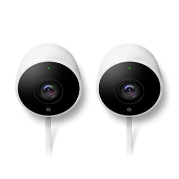 Google Nest Cam Outdoor 2-Pack – 1st Generation – Weatherproof Outdoor Camera – Surveillance Camera with Night Vision – Control with Your Phone | The Storepaperoomates Retail Market - Fast Affordable Shopping