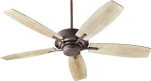 Cairney Place Ceiling Fan in Soft Contemporary Style 52 inches Wide by 13.16 inches High Oiled Bronze Weathered Oak Cairney Place Ceiling Fan in Soft Contemporary Style 52 inches Wide by 13.16 inches