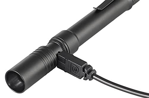 Streamlight 66134 Stylus Pro USB 350-Lumen Rechargeable LED Pen Light with USB Cord & Nylon Holster – Black | The Storepaperoomates Retail Market - Fast Affordable Shopping