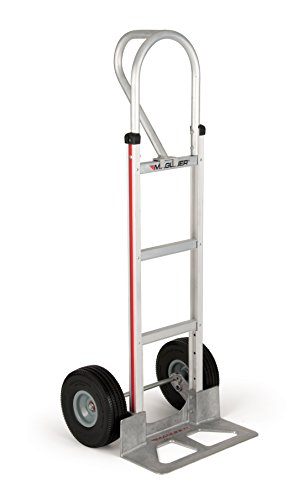 Magliner HMK15AUAC Aluminum Hand Truck, Vertical Loop Handle, 18″ x 7-1/2″ Aluminum Diecast Nose Plate, 500 lb Capacity | The Storepaperoomates Retail Market - Fast Affordable Shopping