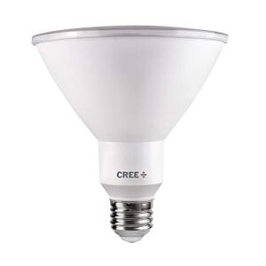 Cree Lighting TPAR38-1803040FH25-12DE26-1-E1 E26-1-E1 PAR38 Weatherproof Outdoor Flood Equivalent LED Bulb (Dimmable) 1500 lumens 3000K, 1 Count (Pack of 1), Bright White 150W