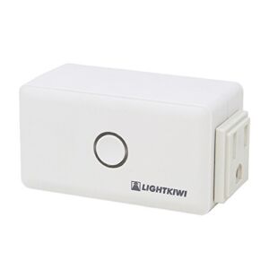 Lightkiwi E2683 WiFi Smart Plug for Low Voltage Landscape Lighting Transformer