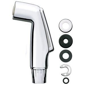 Houtinmaan Sink Sprayer Head, Kitchen Sprayer Nozzle Replacement, Sink Sprayer Attachment, Faucet Sprayer Head Replacement, Chrome
