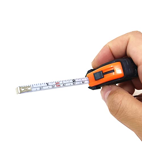 6 Pieces 1m/3ft Mini Keychain Portable Retractable Steel Tape Metric/Inch Measuring Tape Ruler Slide Lock for Body Measure, Kids Adult (6) | The Storepaperoomates Retail Market - Fast Affordable Shopping