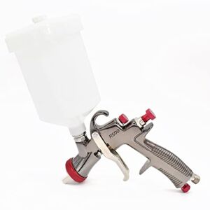 LVLP Spray Gun R500 1.3mm Gravity Feed Car Paint Spray Gun – Ideal Paint Sprayer for Automotive Basecoats, Clearcoats, Primers, Industrial & Woodworking Coatings