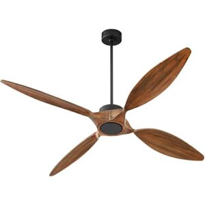 Vallenders Road 4 Blade WiFi Ceiling Fan in Soft Contemporary Style-13.5 inches Tall and 66 inches Wide Matte Black Studio White/Weathered Gray Vallenders Road 4 Blade WiFi Ceiling Fan in Soft