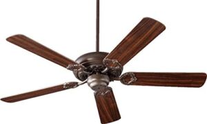 Merlin Mews Ceiling Fan in Traditional Style 52 inches Wide by 13.03 inches High Oiled Bronze Merlin Mews Ceiling Fan in Traditional Style 52 inches Wide by 13.03 inches High 183-Bel-3399621