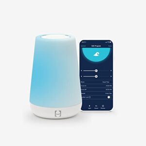 Hatch Rest 1st Gen Baby Sound Machine, Night Light, and Time-to-Rise Sleep Trainer, White Noise Soother, Toddler Kids Alarm Clock, Nightlight, Control remotely via app