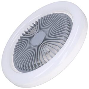 YeSBTx Ceiling Fan with Light Adjustable Modes Small Bedroom Chandelier Fan for Kids Room White Fan