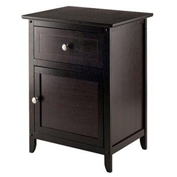 Winsome Eugene Accent Table, 18.9 inches, Espresso | The Storepaperoomates Retail Market - Fast Affordable Shopping