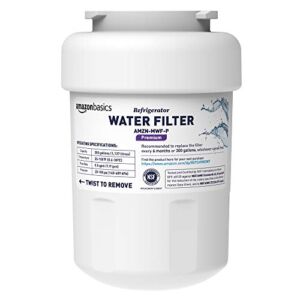 Amazon Basics Replacement GE MWF Refrigerator Water Filter Cartridge – Premium Filtration