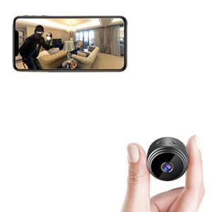 Hidden Cameras for Home Security, AREBI 1080p HD Mini Spy Camera Wi-Fi Wireless, Small Nanny Camera Indoor with Remote View, Motion Detection, Night Vision, Tiny Spy Cam A10 Plus [Original]