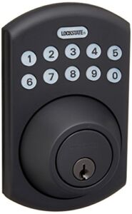 LockState RemoteLock 5i WiFi Electronic Deadbolt Door Lock – Rubbed Bronze – Boulder (LS-DB5i-RB-B)