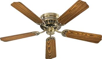 Tavistock Bridge Ceiling Fan in Traditional Style 52 inches Wide by 7.87 inches High Antique Brass Dark Oak/Medium Oak Tavistock Bridge Ceiling Fan in Traditional Style 52 inches Wide by 7.87 inches | The Storepaperoomates Retail Market - Fast Affordable Shopping