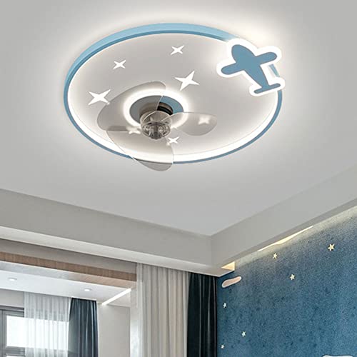 YVAMNAD Reversible Motor Chandelier with Electric Fan LED Dimmable Hardware Ceiling Fan with Lights Modern Indoor Smart Ceiling Fan Light Low Profile Ultra-Quiet Fan Light | The Storepaperoomates Retail Market - Fast Affordable Shopping