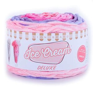 Lion Brand Yarn Ice Cream Deluxe yarn, BOCA CHICA