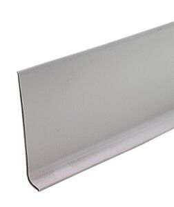 M-D Building Products 73898 4-Inch by 60-Feet Dry Back Vinyl Wall Base, Silver Gray