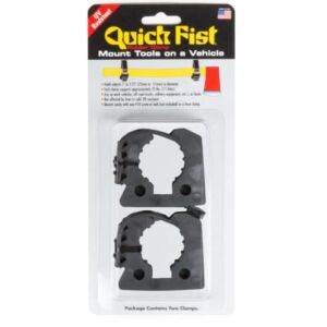 END OF ROAD Original Quick Fist Clamp for mounting tools & equipment 1″ – 2-1/4″ diameter, 2 Count (Pack of 1) – 0010