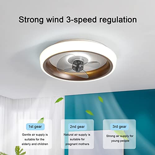 #09t1Pl Ceiling Fan Light Remote Control Led Lamp Dimmable Bedroom Office Modern | The Storepaperoomates Retail Market - Fast Affordable Shopping